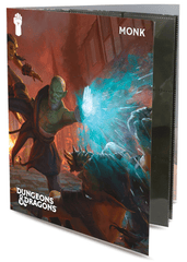 Dungeons and Dragons RPG: Monk - Class Folio with Stickers